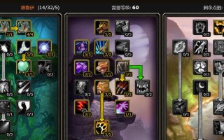 魔兽世界狐人种族天赋的选择方法是什么？