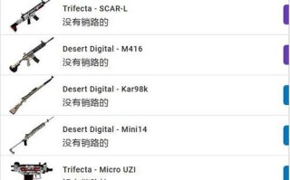 绝地求生中更换枪械皮肤的方法是什么？