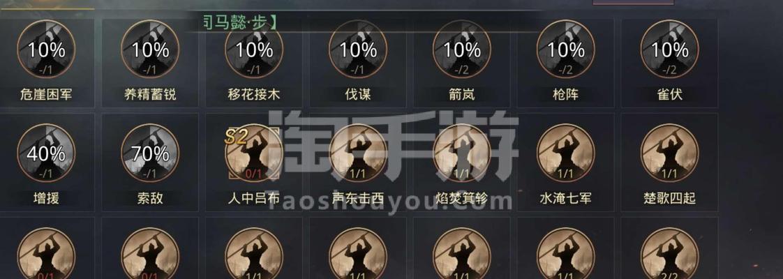 《率土之滨手游变种群步队阵容详细介绍》（打造最强战斗阵容）-第2张图片-西柚游戏