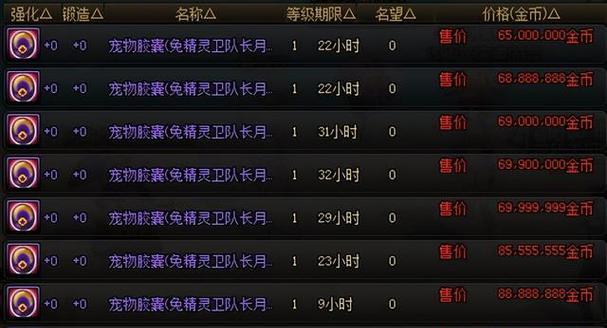 地下城宠物出售流程和注意事项？-第3张图片-西柚游戏