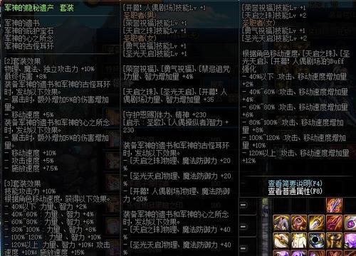 dnf剑帝传说装备套装推荐是什么？如何搭配更有效？-第2张图片-西柚游戏