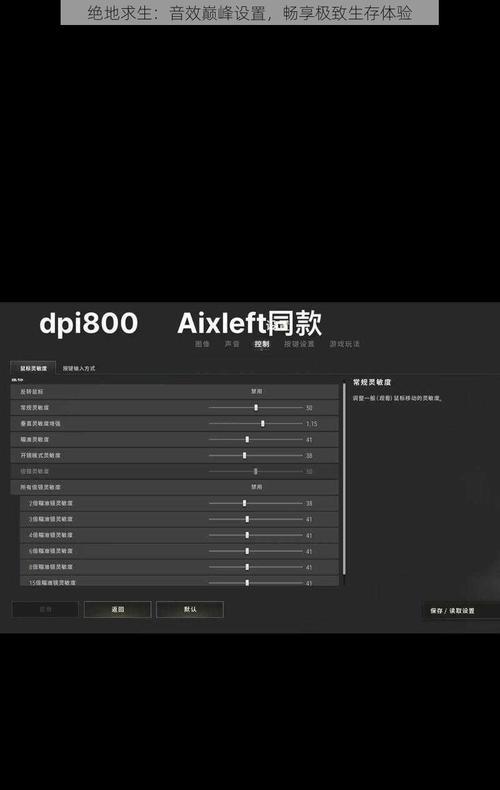 绝地求生中音效设置的最佳方式是什么？-第2张图片-西柚游戏