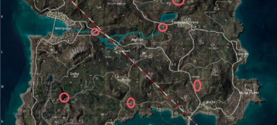 绝地求生经典站位有哪些？如何根据地图设置站位？-第2张图片-西柚游戏