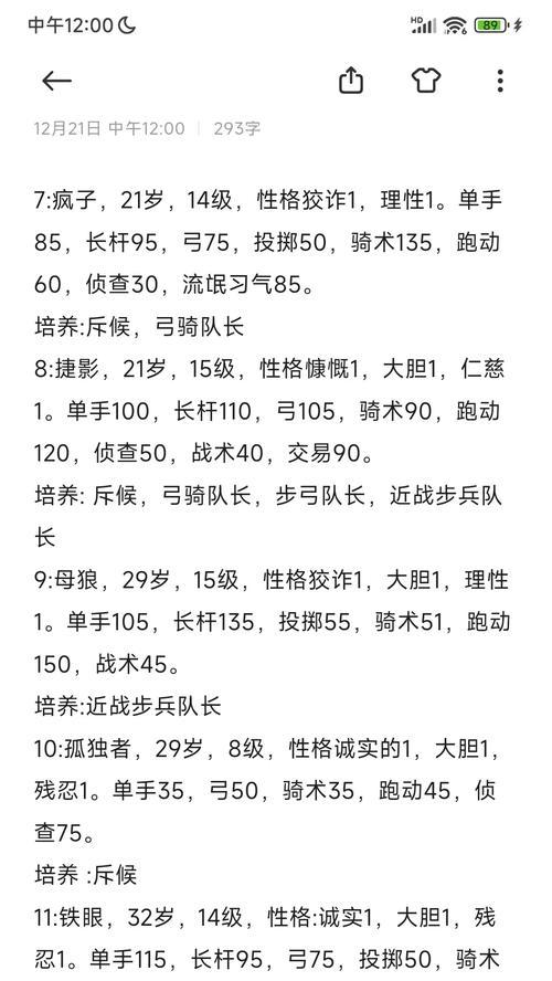 《骑马与砍杀2》技能天赋详解（掌握游戏技巧）-第3张图片-西柚游戏