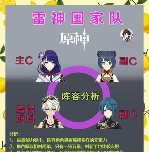 探秘原神雷国队的最强玩法（以实战为基础）-第2张图片-西柚游戏